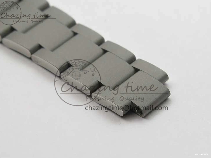Bracelet Rough Dial The Best Sandblast SS GMF Edition Matt on Carbon SA3130 SS Carbon 0303